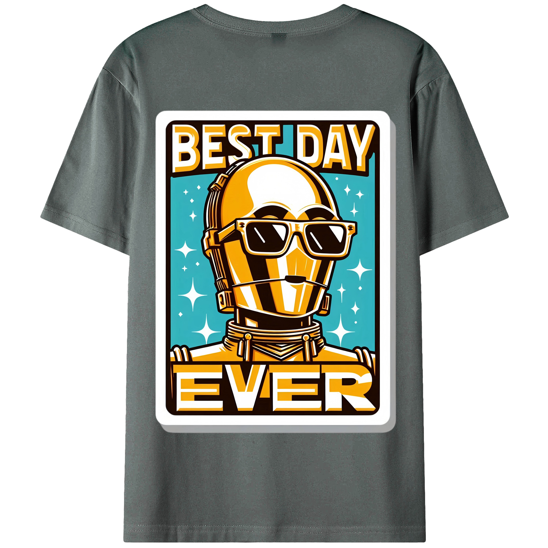 （画像用） スター・ウォーズ Star Wars 綿100％半袖Tシャツ（背面プリント）